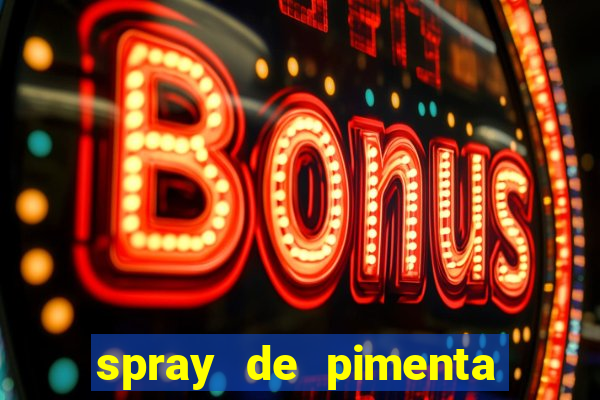 spray de pimenta profissional policial - espargidor 750ml